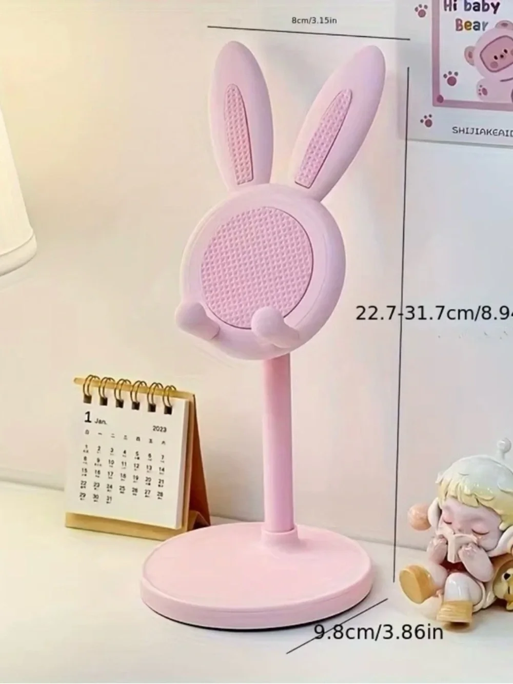 Kids Pink Bunny Phone Stand - Brand